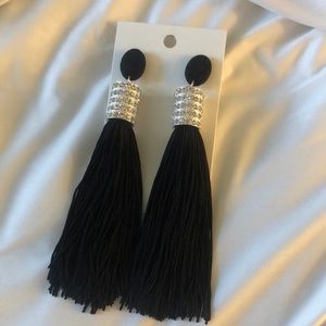 H&M tassel fringe earrings NEW